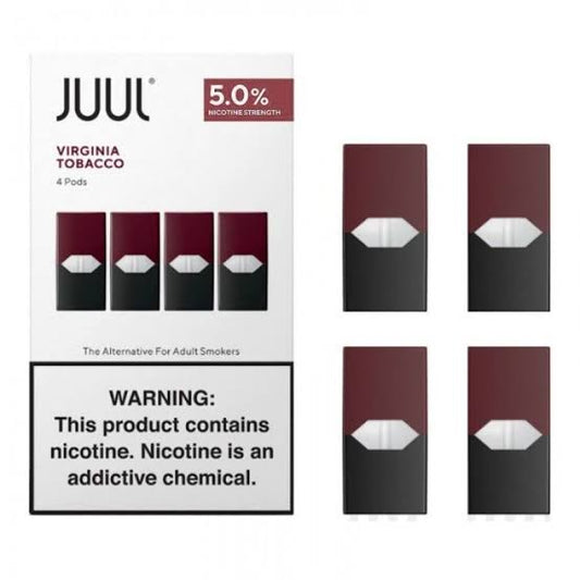 Juul Virginia tobacco